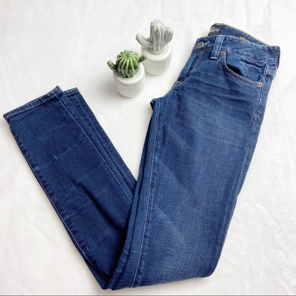 Lucky Brand LOLA Skinny Jeans Dark Wash Sz 26/2